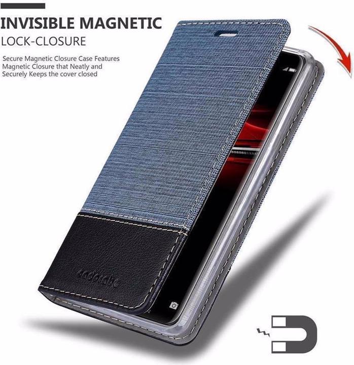 Actual product image Cadorabo Book Jeans Optics Cover (Huawei Mate RS Porsche Design)