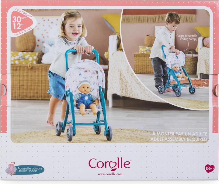 Actual product image Corolle Mon Premier Poupon pram bears