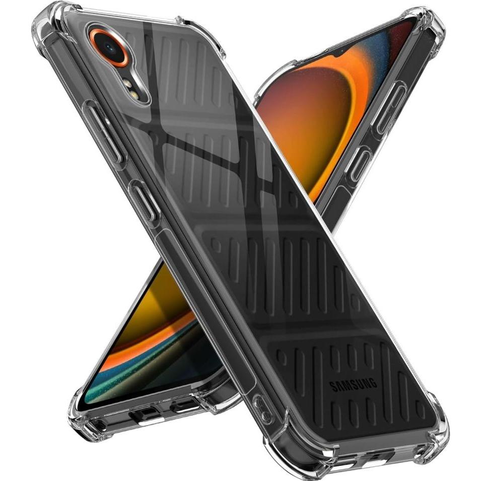 Screenguard Crystal Soft Airbag Bumper (Samsung Galaxy Xcover 7), Smartphone Hülle, Transparent