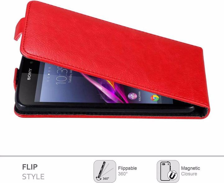 Productafbeelding Cadorabo Flip als onzichtbaar deksel (Sony Xperia Z1)