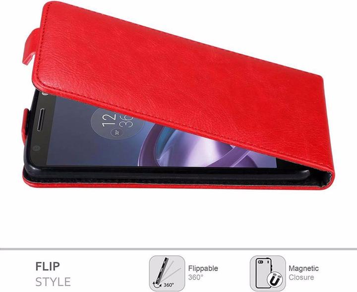 Produktbild Cadorabo Flip wie Invisible Cover (Motorola Moto Z)