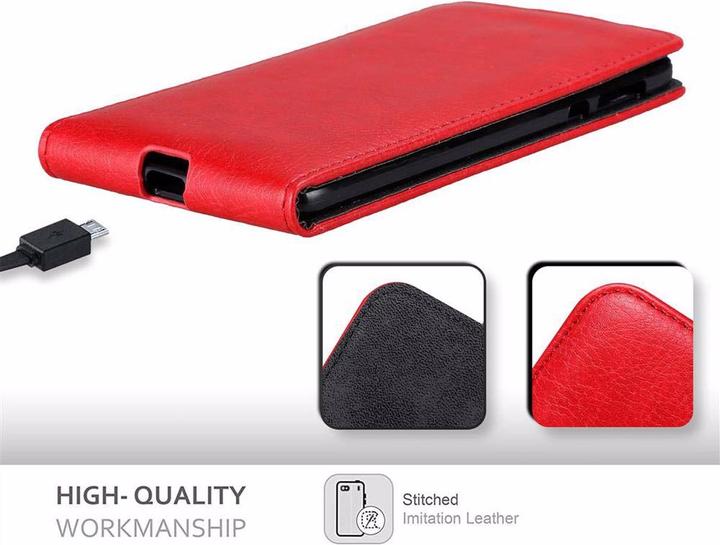 Produktbild Cadorabo Flip wie Invisible Cover (Motorola Moto Z)