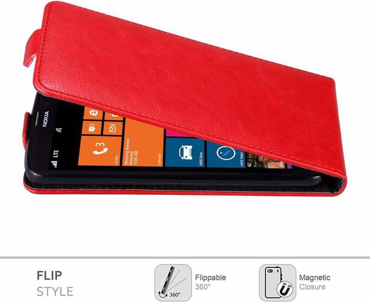 Actual product image Cadorabo Flip like Invisible Cover (Nokia Lumia 1320)