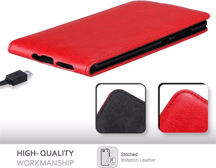 Produktbild Cadorabo Flip wie Invisible Cover (Nokia 8 Sirocco)