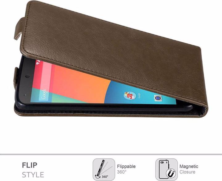 Productafbeelding Cadorabo Flip als onzichtbaar deksel (LG Nexus 5)
