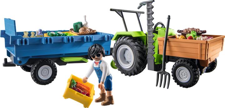 Produktbild Playmobil Traktor mit Anhänger (71249, Playmobil Country)