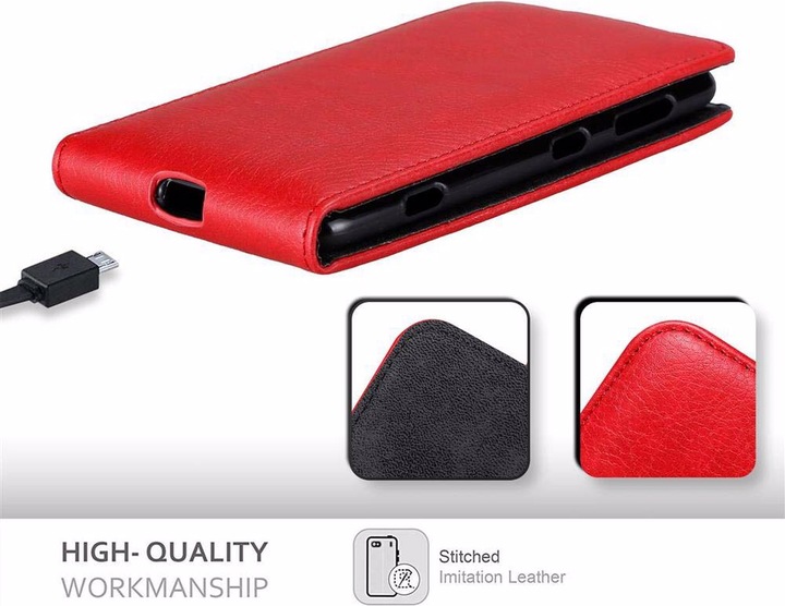 Produktbild Cadorabo Flip wie Invisible Cover (Nokia Lumia 625)