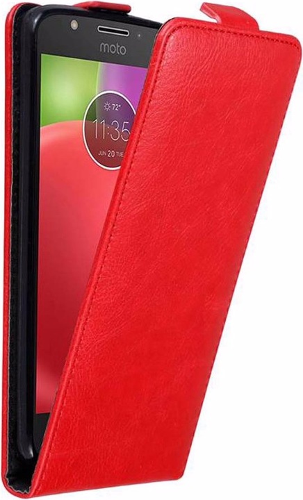 Produktbild Cadorabo Flip wie Invisible Cover (Motorola Moto E4)