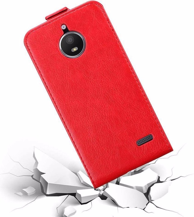 Produktbild Cadorabo Flip wie Invisible Cover (Motorola Moto E4)