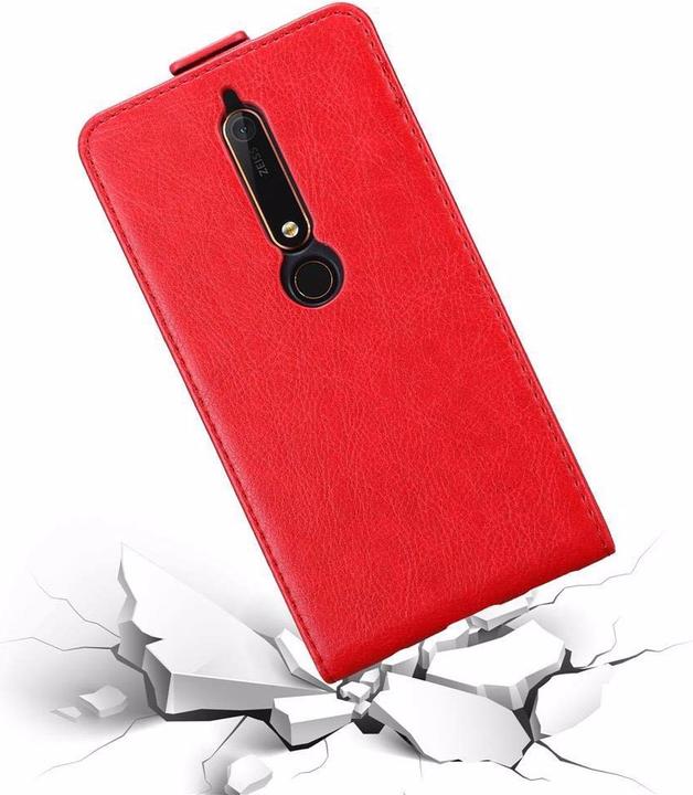 Actual product image Cadorabo Flip like Invisible Cover (Nokia 6.1)
