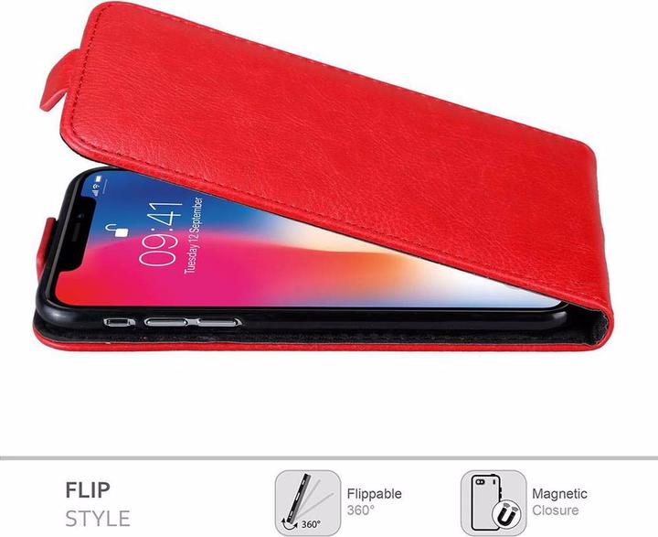 Actual product image Cadorabo Flip like Invisible Cover (Apple iPhone X)