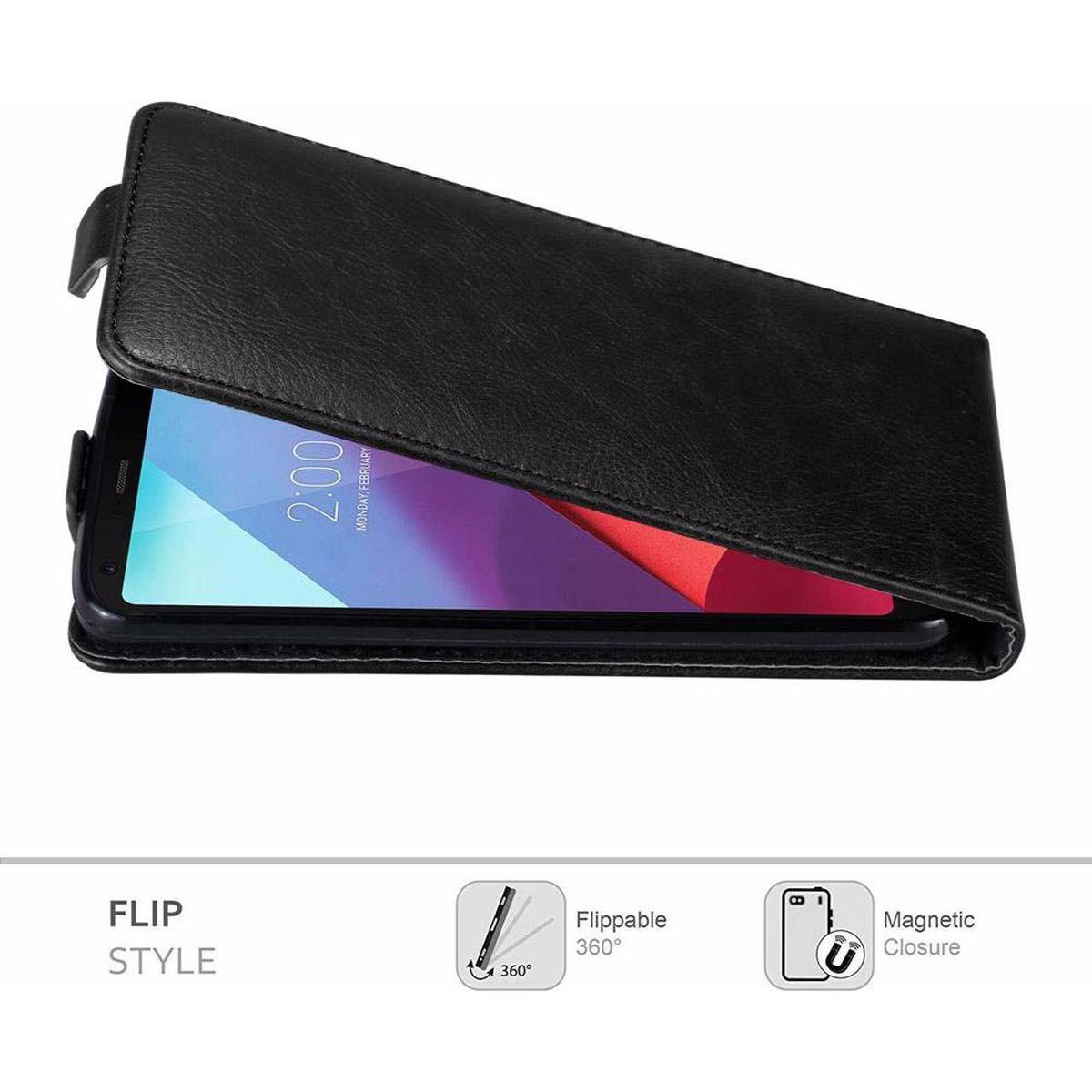 Thumbnail - Cadorabo Flip wie Invisible Cover (LG G6), Smartphone Hülle, Schwarz