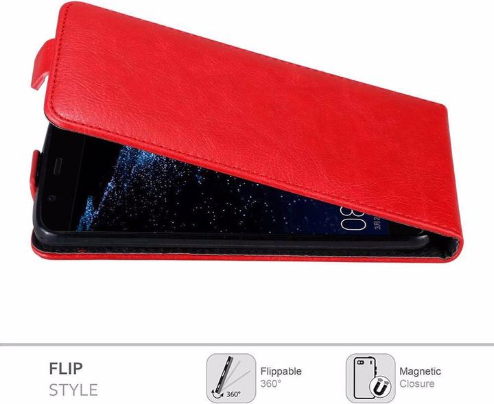 Actual product image Cadorabo Flip like Invisible Cover (Huawei P10 Plus)
