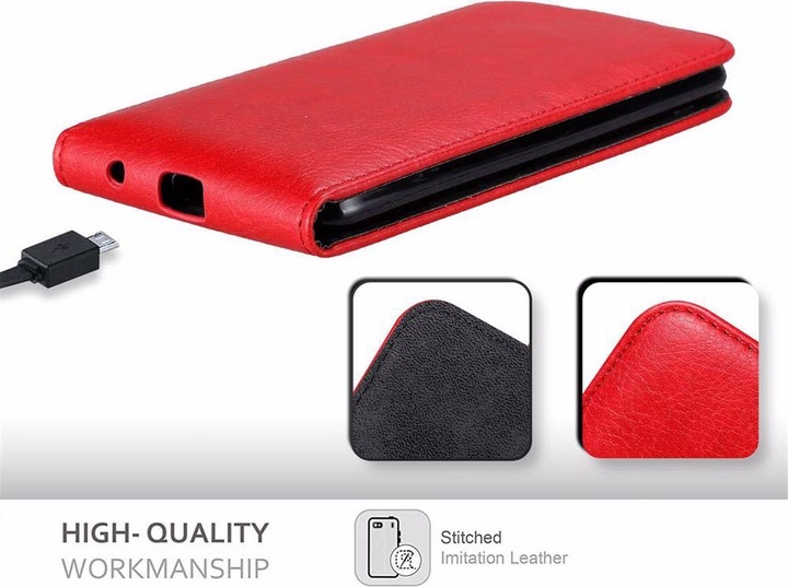 Produktbild Cadorabo Flip wie Invisible Cover (LG K4)