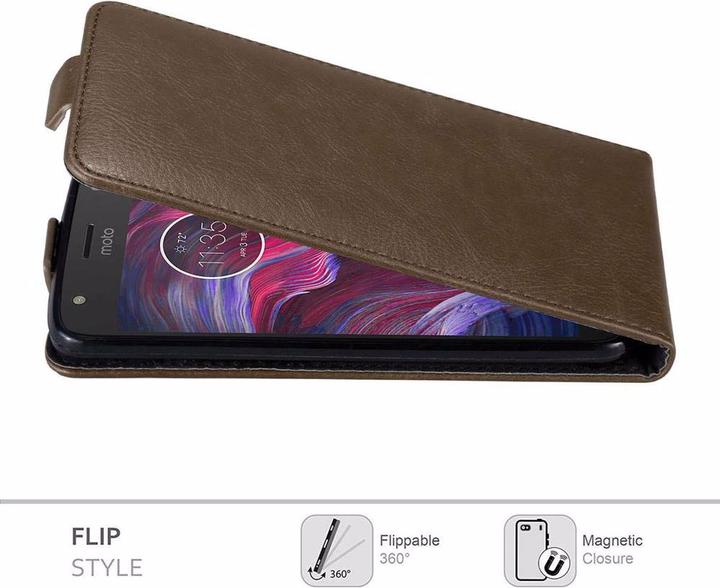 Image du produit Cadorabo Flip comme Invisible Cover (Motorola Moto X4)