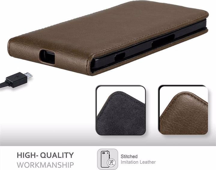 Productafbeelding Cadorabo Flip als onzichtbaar deksel (Microsoft Lumia 950 XL)