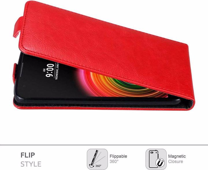 Actual product image Cadorabo Flip like Invisible Cover (LG X Power)