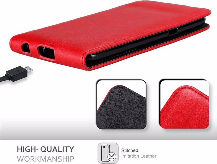 Actual product image Cadorabo Flip like Invisible Cover (LG X Power)
