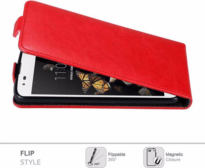 Actual product image Cadorabo Flip like Invisible Cover (LG K8)