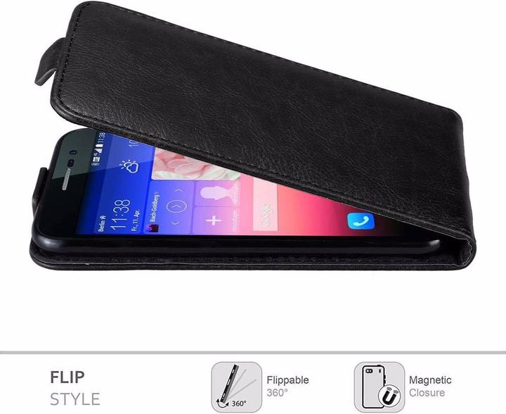 Actual product image Cadorabo Flip like Invisible Cover (Huawei Ascend P7)