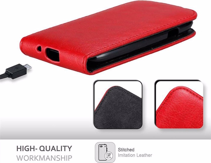 Produktbild Cadorabo Flip wie Invisible Cover (Samsung Galaxy S3 Mini)