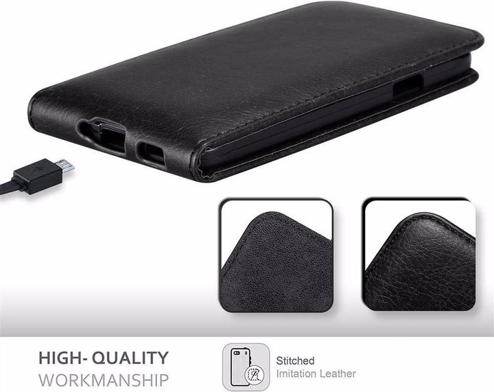 Productafbeelding Cadorabo Flip als onzichtbaar deksel (Samsung Galaxy Alpha)