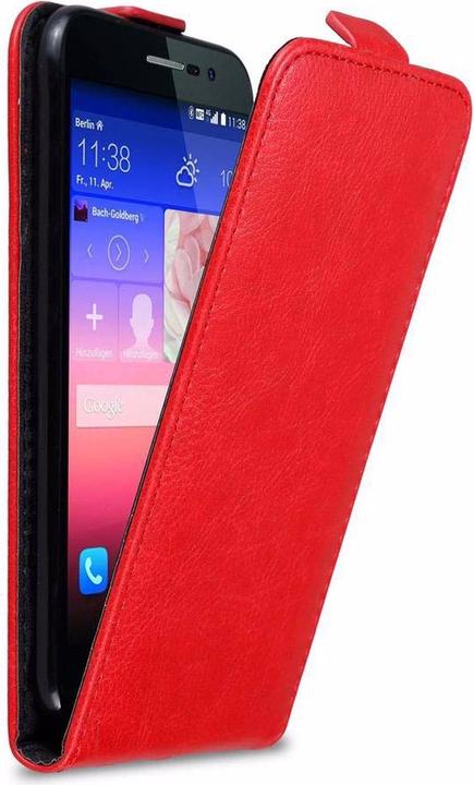 Productafbeelding Cadorabo Flip als onzichtbaar deksel (Huawei Ascend P7)