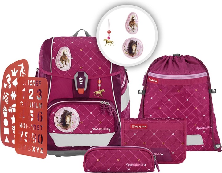 Produktbild Step by Step Schulrucksack-Set 2in1 Plus Spiegelburg 6teilig Limited Edition (19 l)