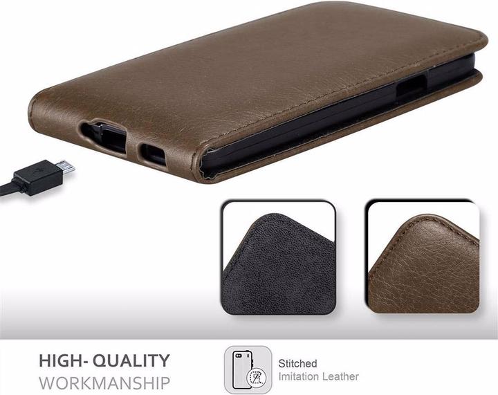 Produktbild Cadorabo Flip wie Invisible Cover (Samsung Galaxy Alpha)