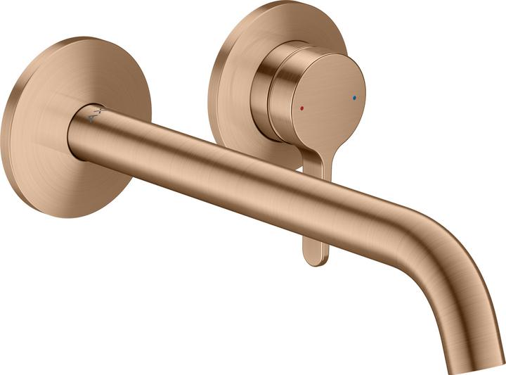 brushed red gold, Gold