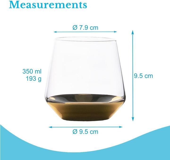 Immagine prodotto Intirilife Set di bicchieri da 350 ml (0.35 l, 6x)