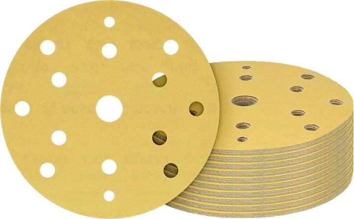 Image du produit Bosch Professional Zubehör Feuille abrasive pour ponceuse excentrique (400)