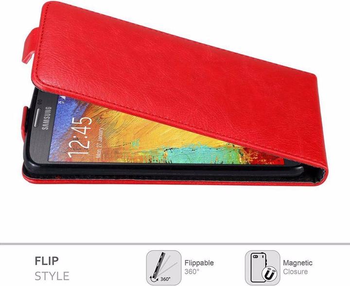 Produktbild Cadorabo Flip wie Invisible Cover (Samsung Galaxy Note 3 Neo)