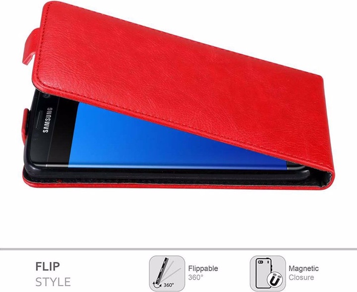 Produktbild Cadorabo Flip wie Invisible Cover (Samsung Galaxy S7 Edge)