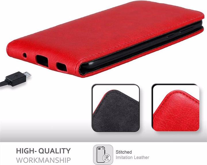 Actual product image Cadorabo Flip like Invisible Cover (HTC U Play)