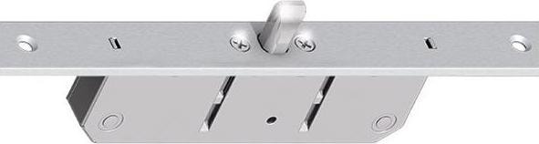 Produktbild Fuhr Mehrfachverriegelung Multisafe PZW 16/45/92/8 mm Flachstulp silberfarbig 2170 mm Bolzenriegel