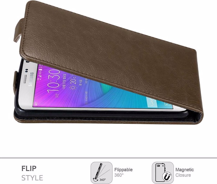 Produktbild Cadorabo Flip wie Invisible Cover (Samsung Galaxy Note Edge)