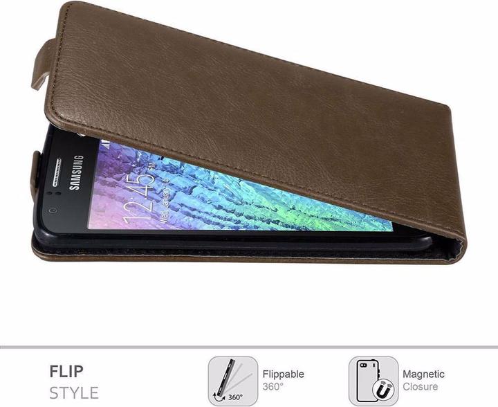 Actual product image Cadorabo Flip like Invisible Cover (Samsung Galaxy J1)
