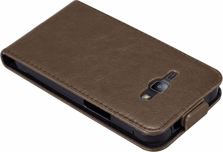 Actual product image Cadorabo Flip like Invisible Cover (Samsung Galaxy J1)