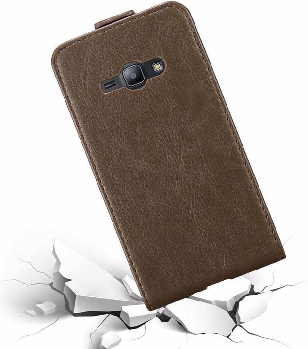 Actual product image Cadorabo Flip like Invisible Cover (Samsung Galaxy J1)