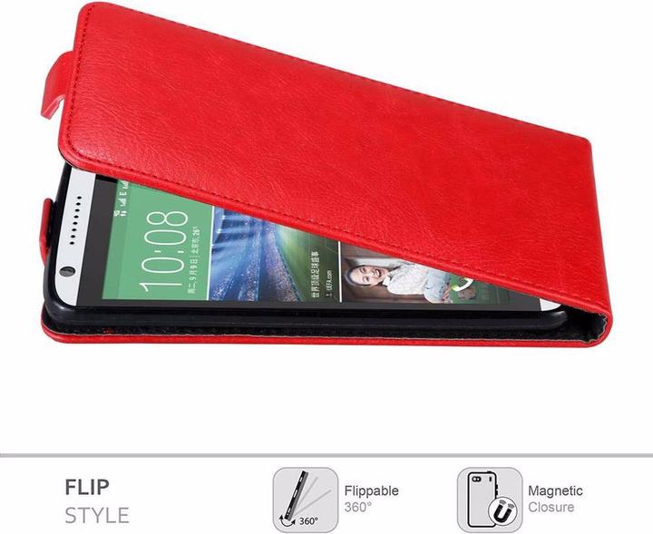 Actual product image Cadorabo Flip like Invisible Cover (HTC Desire 820)