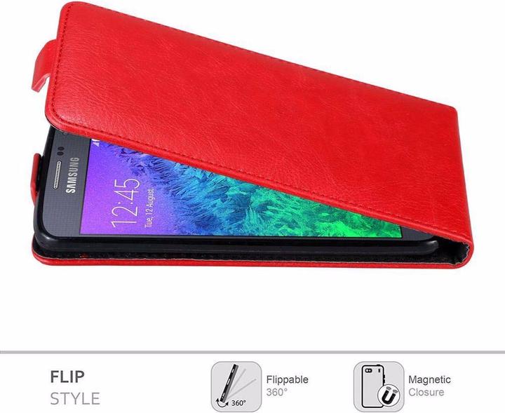 Productafbeelding Cadorabo Flip als onzichtbaar deksel (Samsung Galaxy Alpha)
