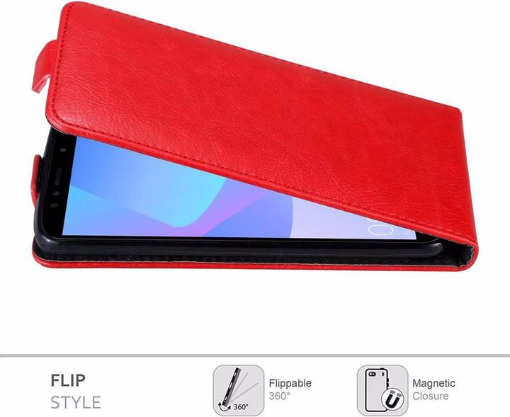 Productafbeelding Cadorabo Flip als onzichtbaar deksel (Huawei Y6 Prime (2018), LG Q7a)