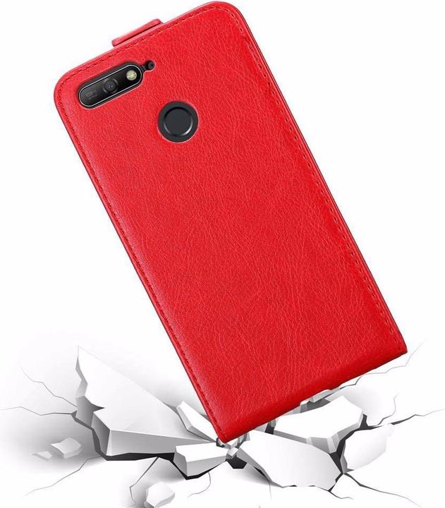 Productafbeelding Cadorabo Flip als onzichtbaar deksel (Huawei Y6 Prime (2018), LG Q7a)