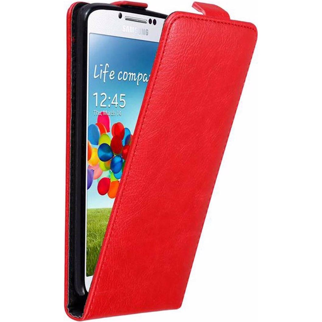 Thumbnail - Cadorabo Flip wie Invisible Cover (Samsung Galaxy S4), Smartphone Hülle, Rot