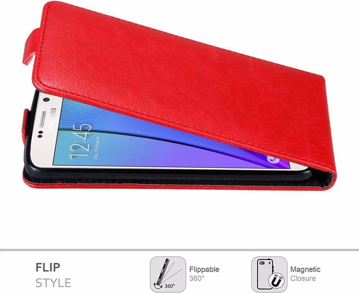 Produktbild Cadorabo Flip wie Invisible Cover (Samsung Galaxy Note 5)