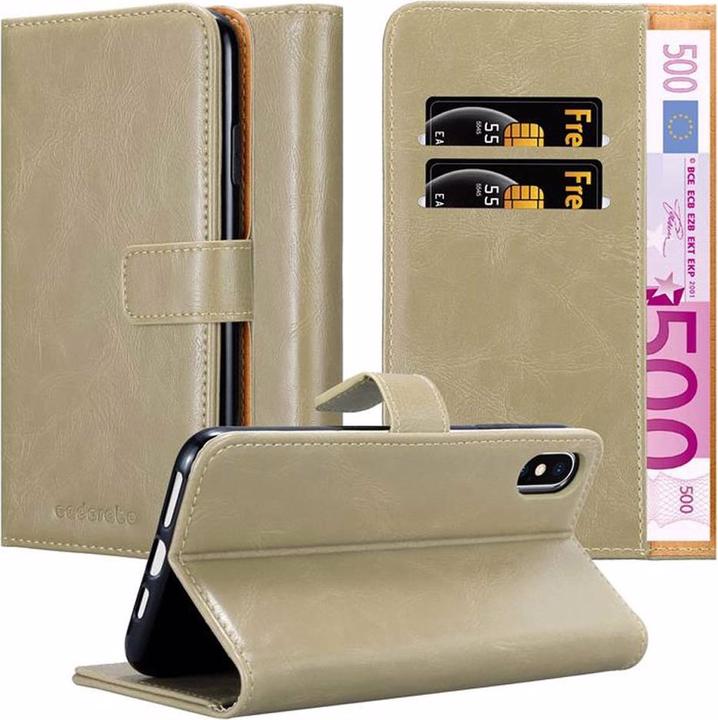 Actual product image Cadorabo Book Luxury Cover (Apple iPhone XS Max)