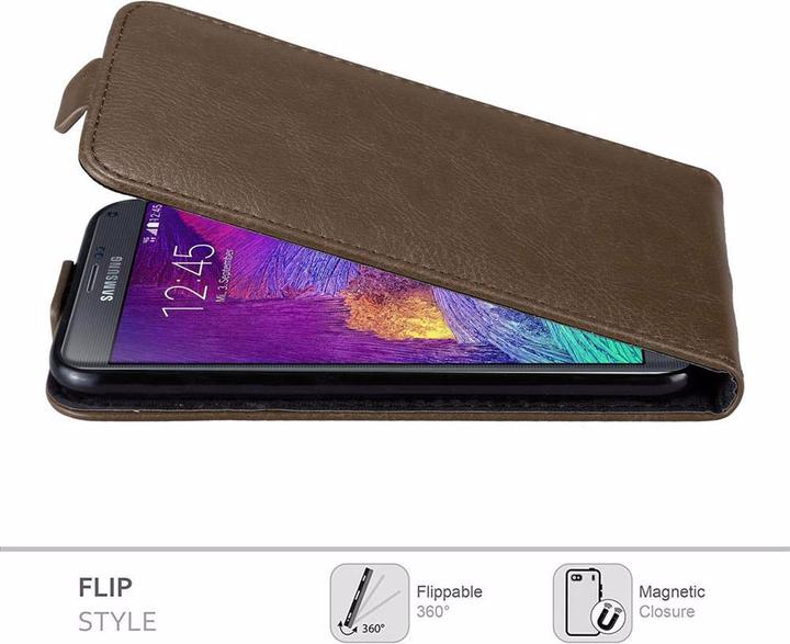 Produktbild Cadorabo Flip wie Invisible Cover (Samsung Galaxy Note 4)