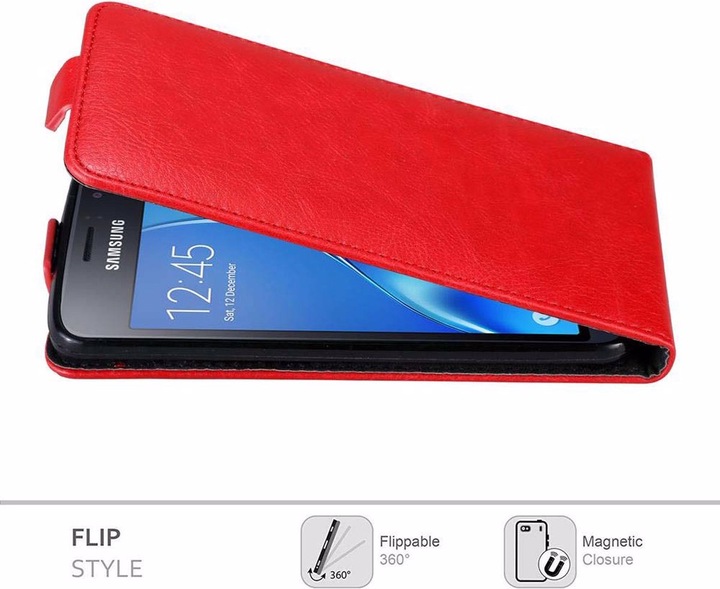 Produktbild Cadorabo Flip wie Invisible Cover (Samsung Galaxy J1 (2016))