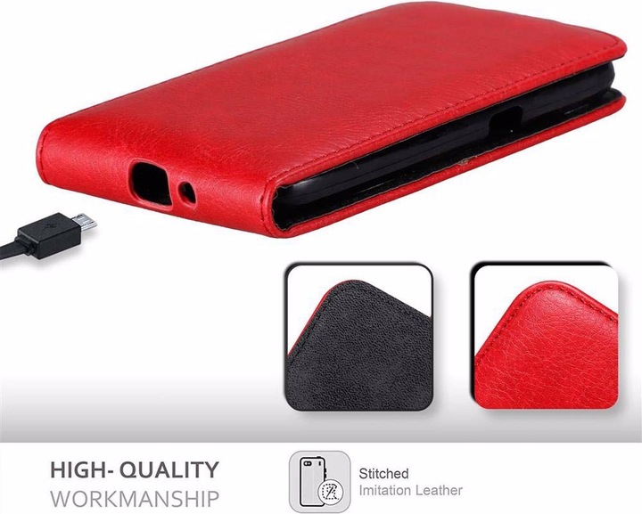 Produktbild Cadorabo Flip wie Invisible Cover (Samsung Galaxy J1 (2016))